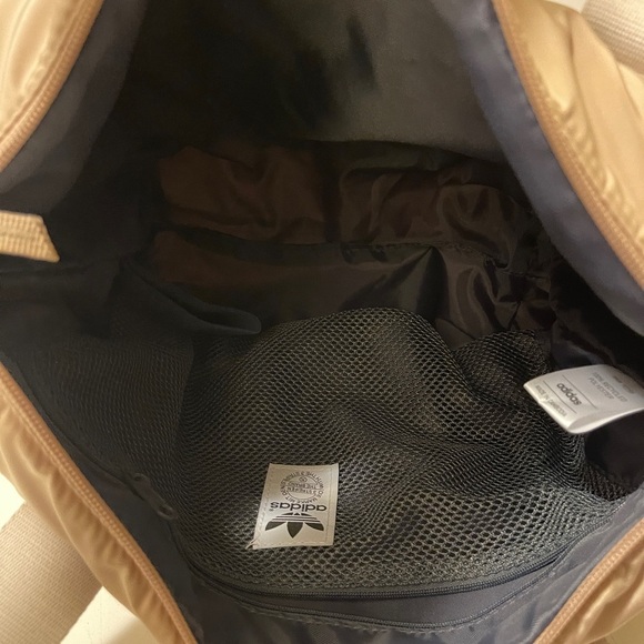 adidas Originals Puffer Shopper Tote bag in great condition.Peach color - Picture 12 of 16